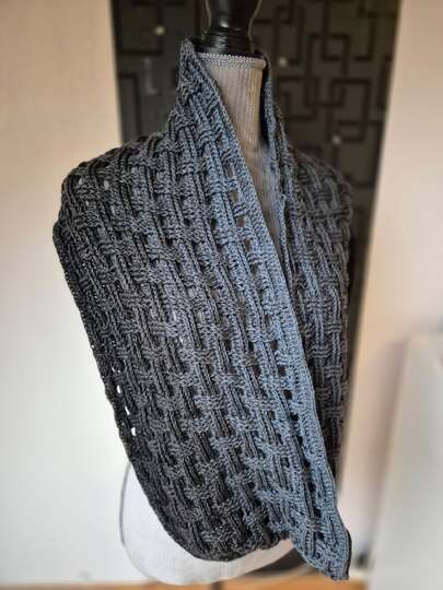 Crochet Pattern Lood Scarf "Diogeneia"