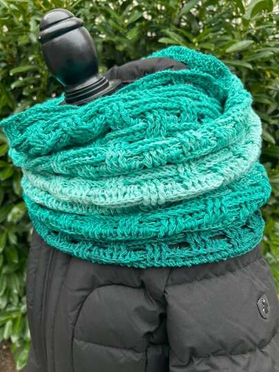 Crochet Pattern Lood Scarf "Diogeneia"