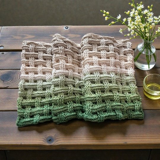 Crochet Pattern Lood Scarf "Diogeneia"