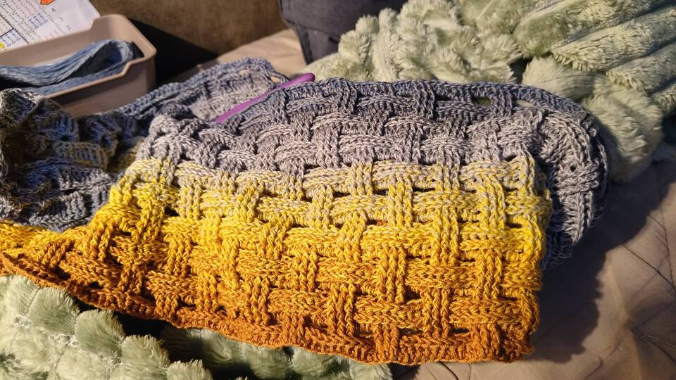 Crochet Pattern Lood Scarf "Diogeneia"