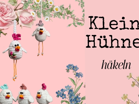 Kleine Hühner – Kantenhocker & Anhänger 