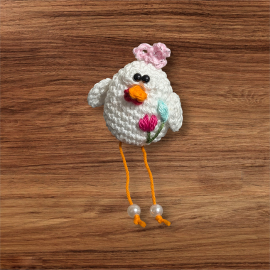 Kleine Hühner – Kantenhocker & Anhänger 