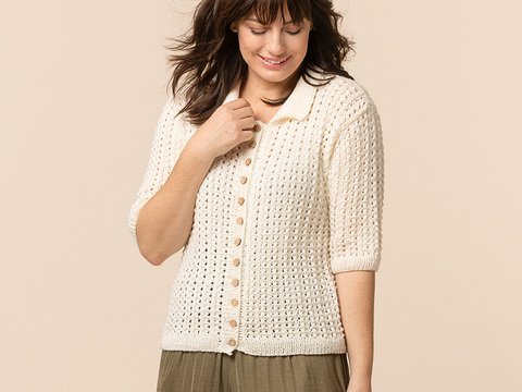 Strickanleitung Damenjacke "Milano" 766131