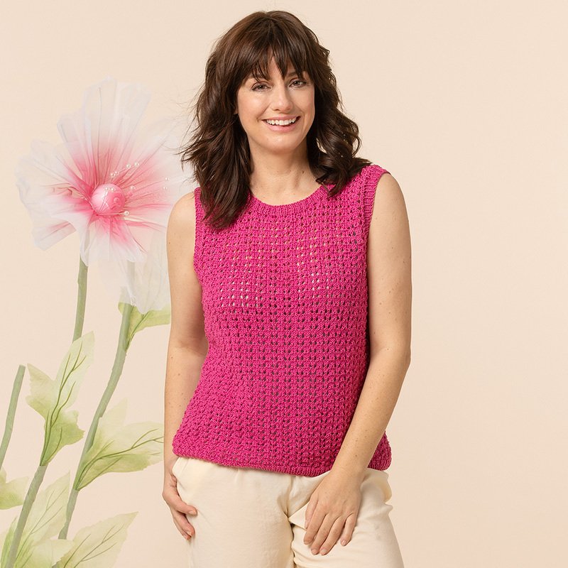 Stricknadel Damentop "Piazza" 766132