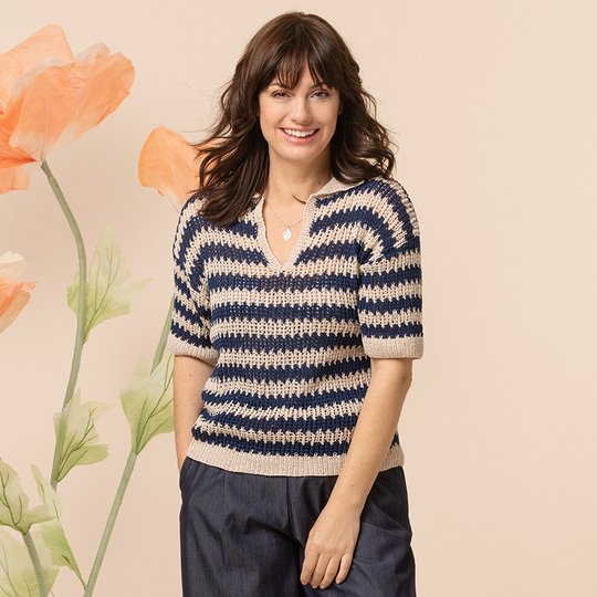 Strickanleitung Damenshirt "Amazonas" 766134