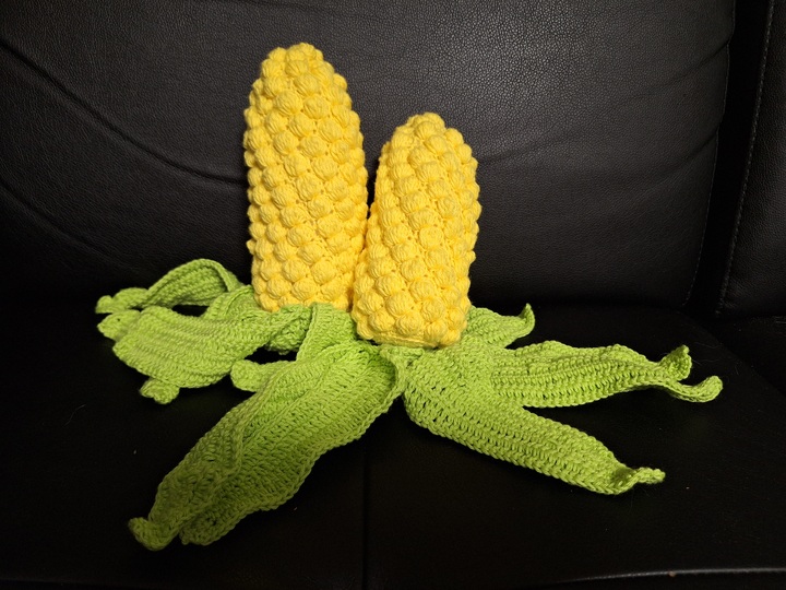 Häkelanleitung Mais – Amigurumi Gemüse für Kaufladen / Kinderküche