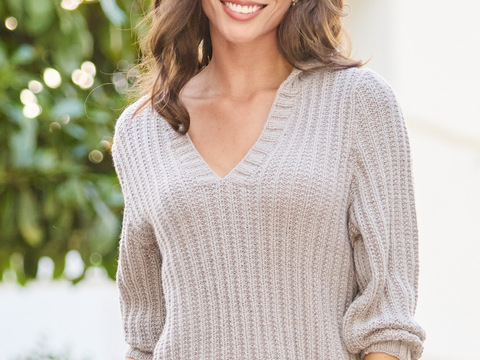 Pulli mit Polokragen