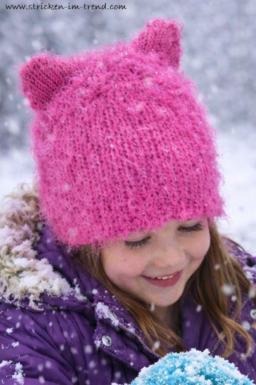 Knitting Pattern for Children’s Hat with Ears | KidsChic #1