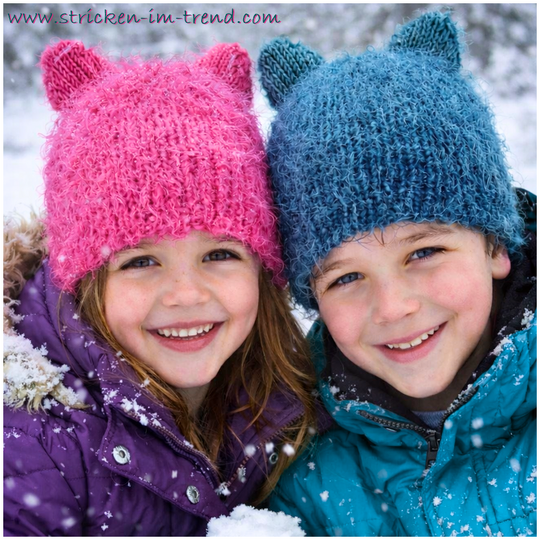 Knitting Pattern for Children’s Hat with Ears | KidsChic #1