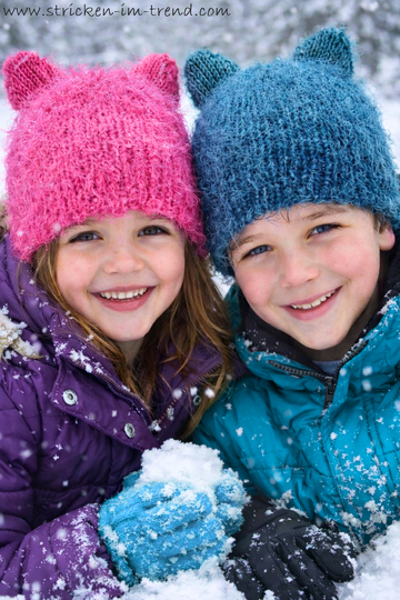 Knitting Pattern for Children’s Hat with Ears | KidsChic #1