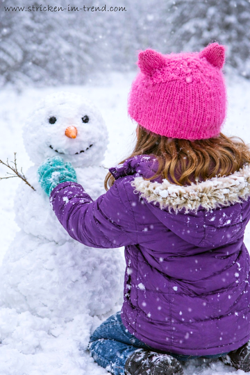 Strickanleitung für Haube mit Ohren | Kindermütze KidsChic #1