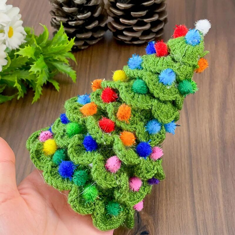 Pom Pom Christmas Tree Crochet Pattern (PDF) - Image 2
