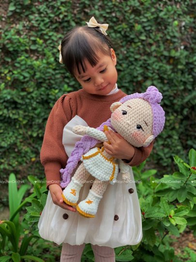 3in1 Crochet Doll Pattern Bundle – Amigurumi Kpop Girl