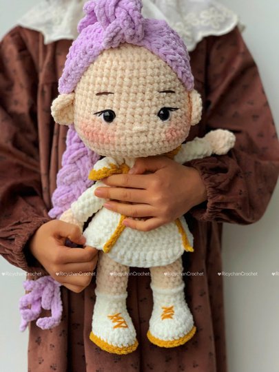 3in1 Crochet Doll Pattern Bundle – Amigurumi Kpop Girl