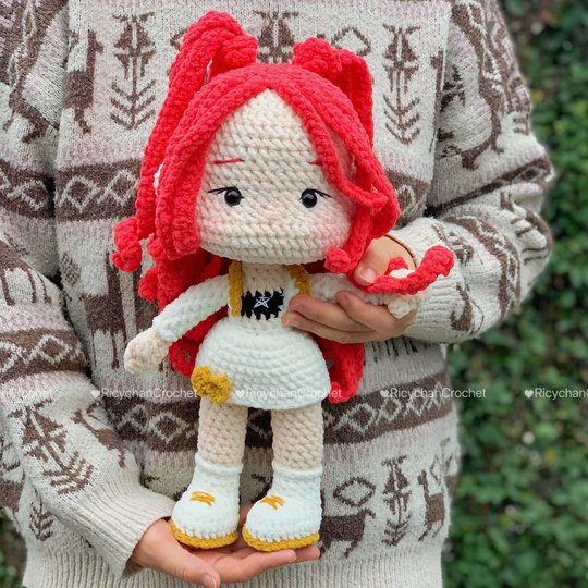 3in1 Crochet Doll Pattern Bundle – Amigurumi Kpop Girl