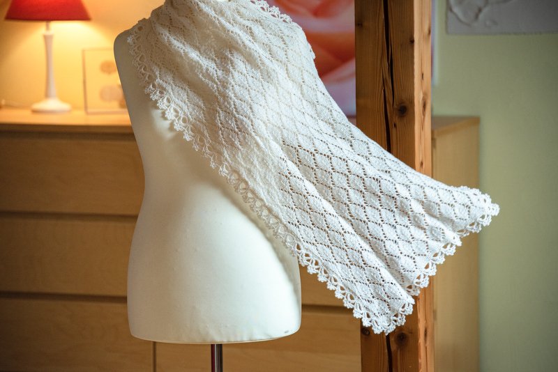 AMELIE stole scarf lace scarf