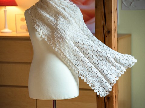 AMELIE stole scarf lace scarf