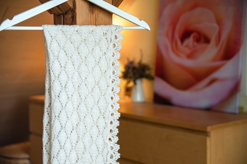 AMELIE Stola Schal Tuch Spitzentuch