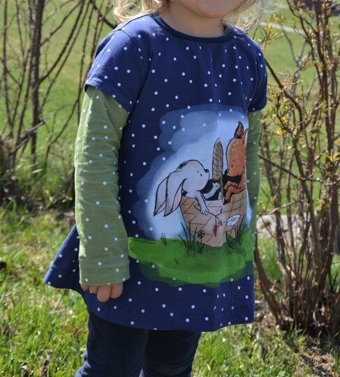 Tunika Rebecca Lagenlook Gr. 86 - 152