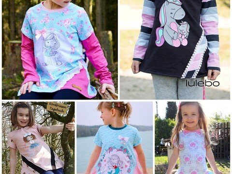 Tunika Rebecca Lagenlook Gr. 86 - 152