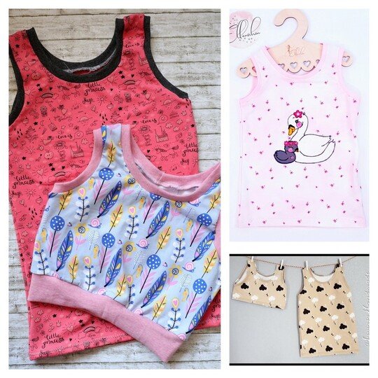 Hemd und Bustier Gr. 134 - 164