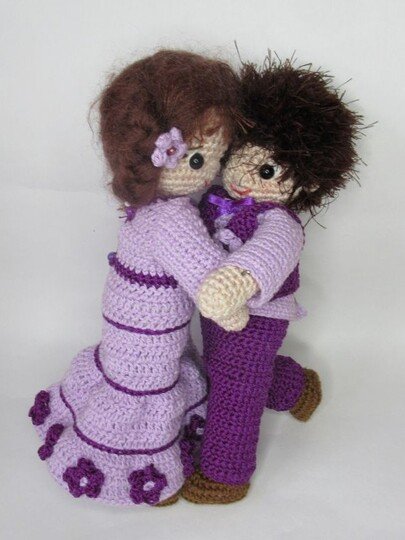 Anna und Anton auf der Tanzparty