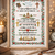 Christian Bible Affirmations Cross Stitch Sampler