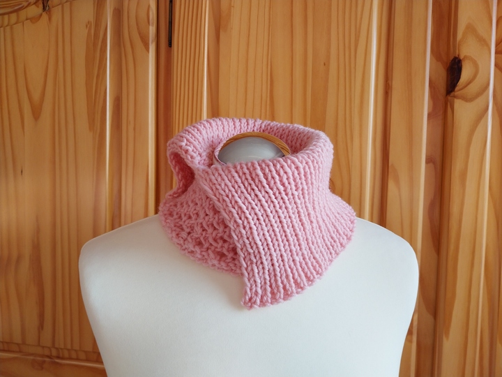 Strickanleitung für Kragenschal "Nordic Winter" 2-in-1