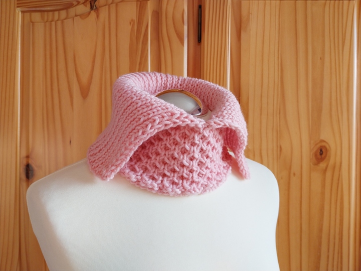 Strickanleitung für Kragenschal "Nordic Winter" 2-in-1