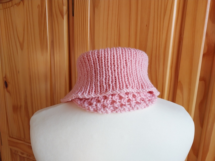 Strickanleitung für Kragenschal "Nordic Winter" 2-in-1