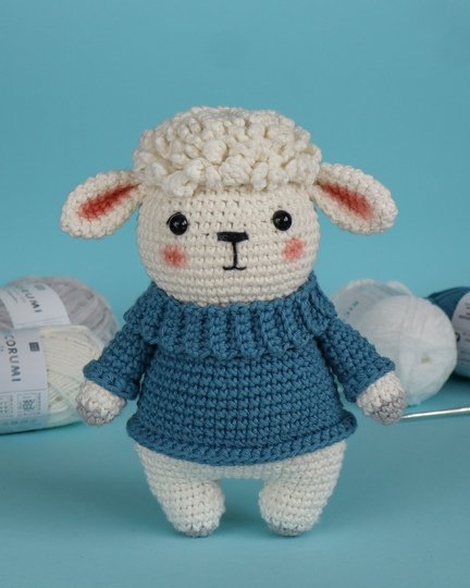 Häkelanleitung Schäfchen Wolle