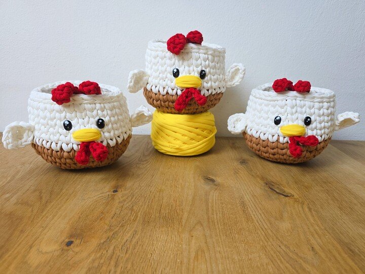 Anleitung 'Hühnchenkorb'