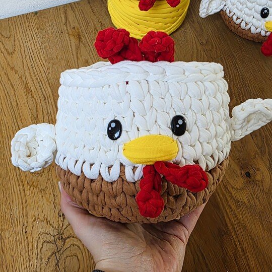 Anleitung 'Hühnchenkorb'