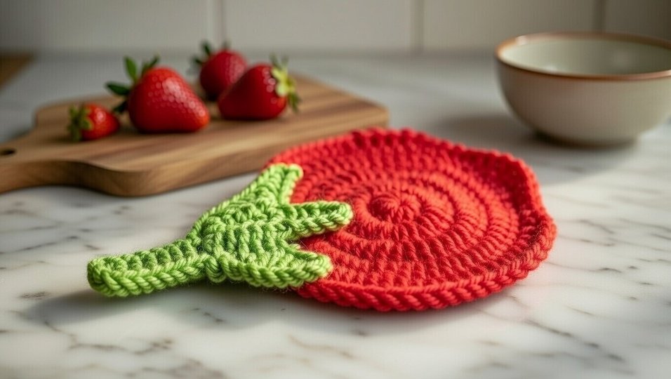 Häkelanleitung Tulpen Untersetzer | PDF + Video Tutorial