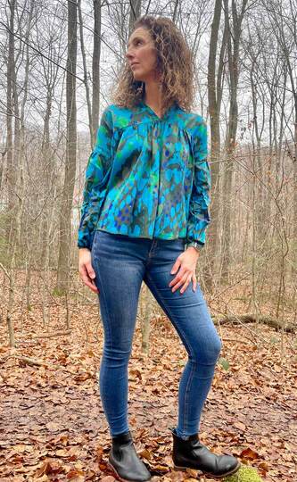 Schnittmuster Bluse Leicht scharf gewürzt Gr. 32 - 62 Damen