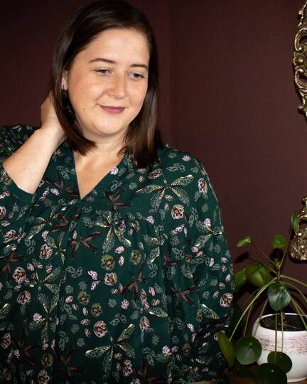 Schnittmuster Bluse Leicht scharf gewürzt Gr. 32 - 62 Damen