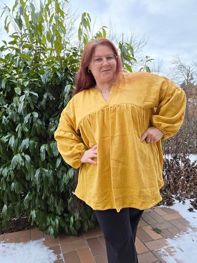 Schnittmuster Bluse Leicht scharf gewürzt Gr. 32 - 62 Damen