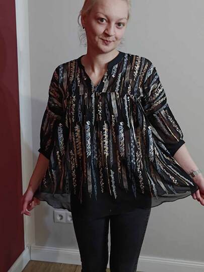 Schnittmuster Bluse Leicht scharf gewürzt Gr. 32 - 62 Damen