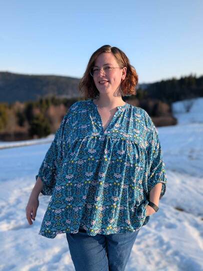 Schnittmuster Bluse Leicht scharf gewürzt Gr. 32 - 62 Damen