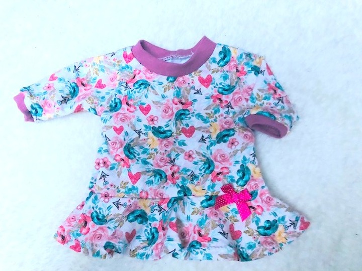 Drehkleid Marlene für Puppen Gr. 31-50 cm