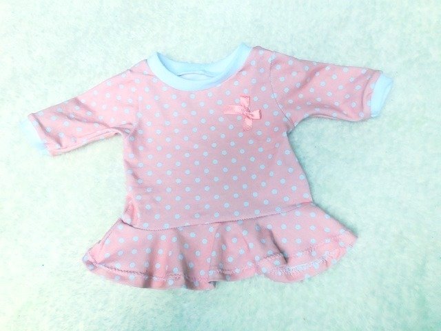 Drehkleid Marlene für Puppen Gr. 31-50 cm - Bild 9