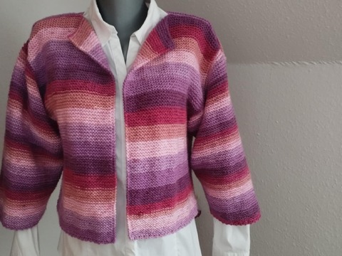 Strickjacke, Bolero; 3/4 Arm; Gr. 40