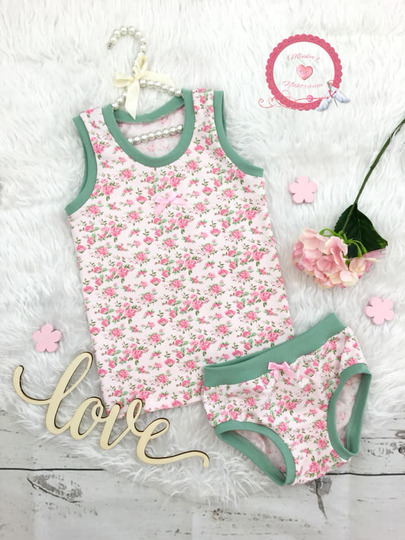 Hemdchen & Büxchen Unterwäsche Set Kinder 80-128