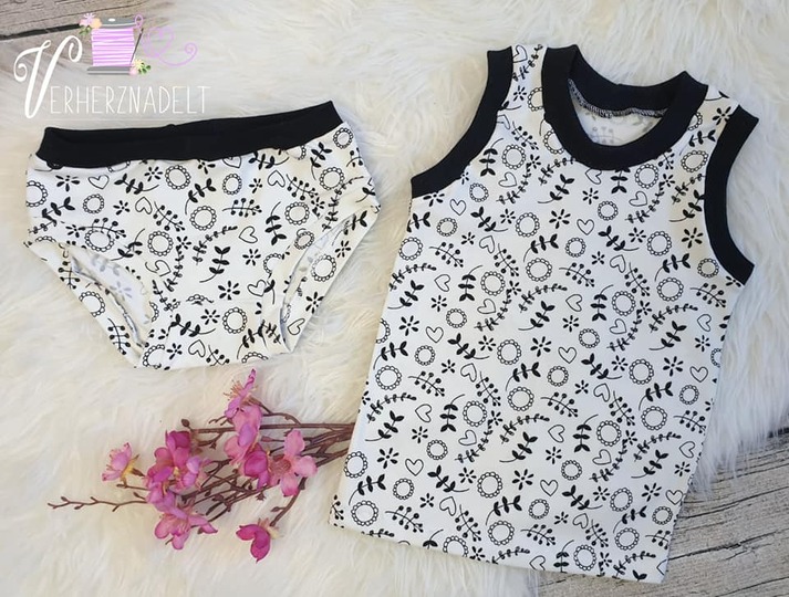 Hemdchen & Büxchen Unterwäsche Set Kinder 80-128