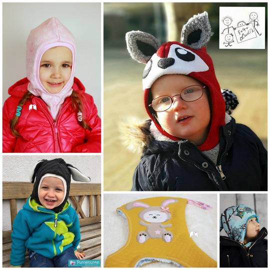 Schlupfmütze Oskar mit Öhrchen KU 38 - 55