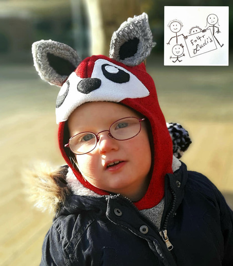 Schlupfmütze Oskar mit Öhrchen KU 38 - 55