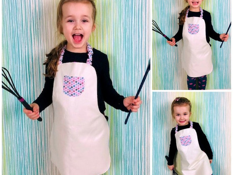 Backschürze Kochschürze für Kinder 3 Größen