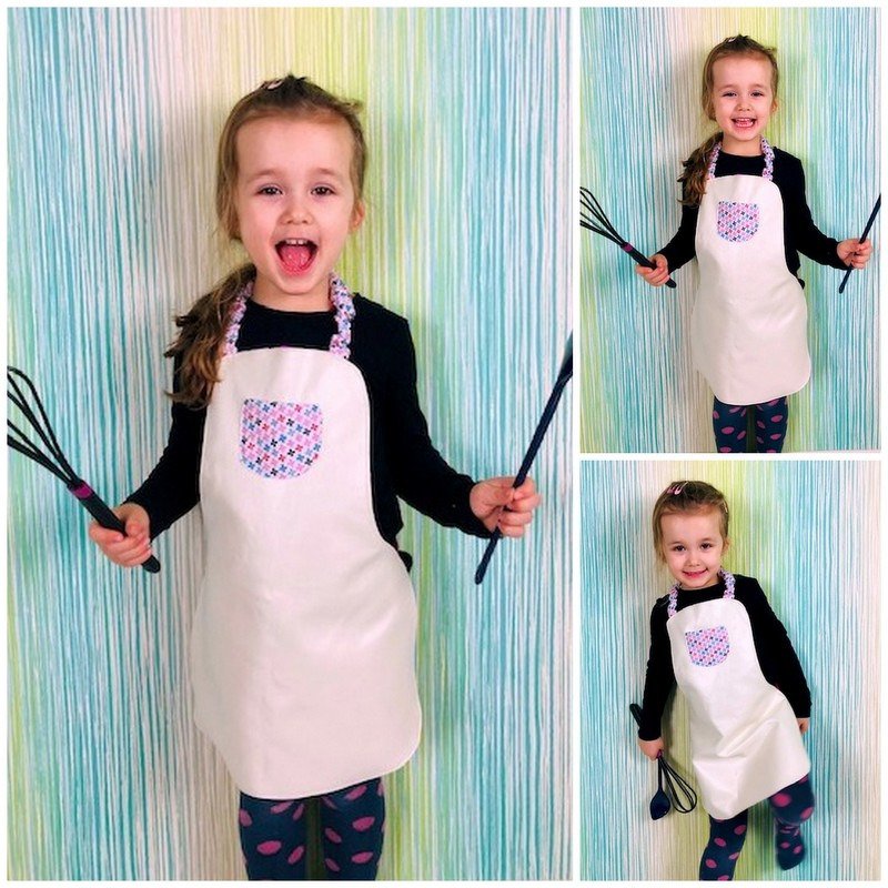 Backschürze Kochschürze für Kinder 3 Größen - Bild 4