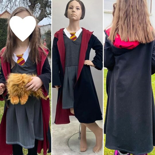 ZAUBERMANTEL Gr. 98 - 164 inkl. A0