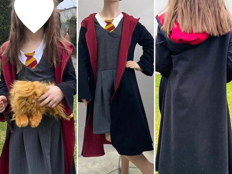 ZAUBERMANTEL Gr. 98 - 164 inkl. A0